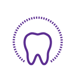 Purple General Dentistry Icon