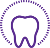 Purple General Dentistry Icon