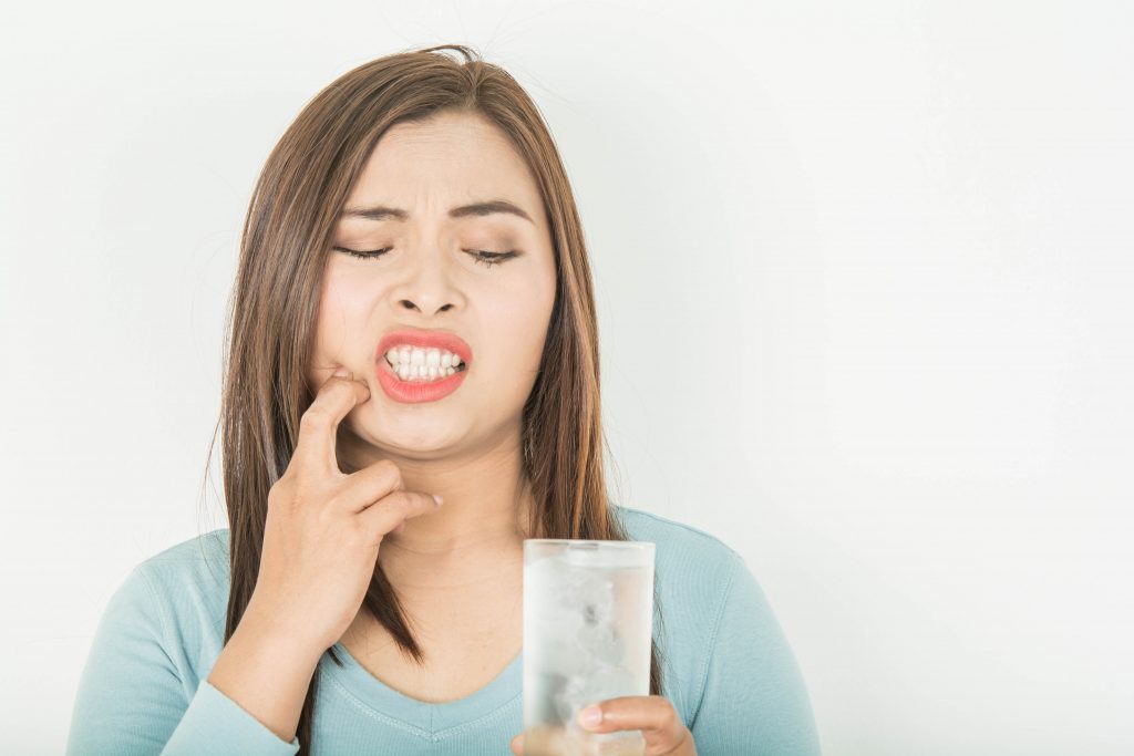 Woman Suffering from Tooth Pain