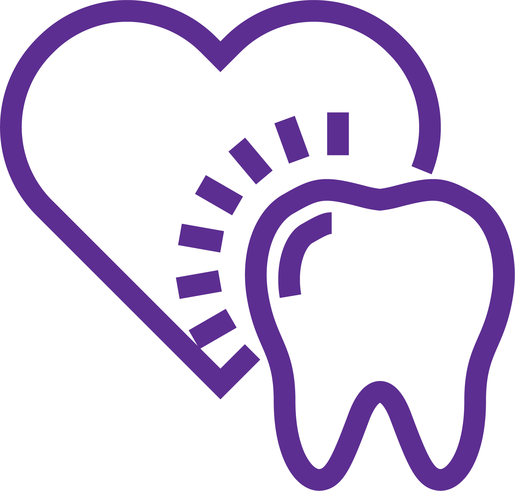 Purple General Dentistry Icon