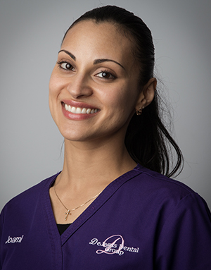 Samantha a hygienist at DeJesus Dental